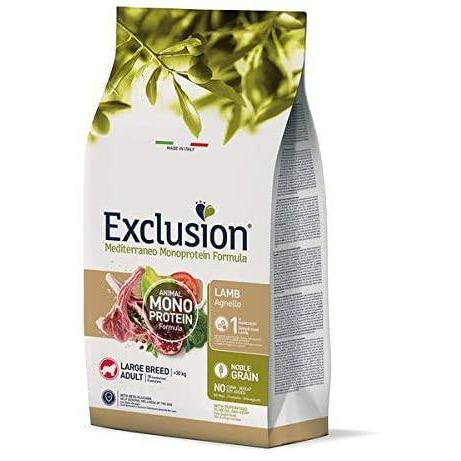 Exclusion Mediterraneo Adult Agnello Medium 3kg Exclusion Mediterraneo Adult Agnello Medium 3kg